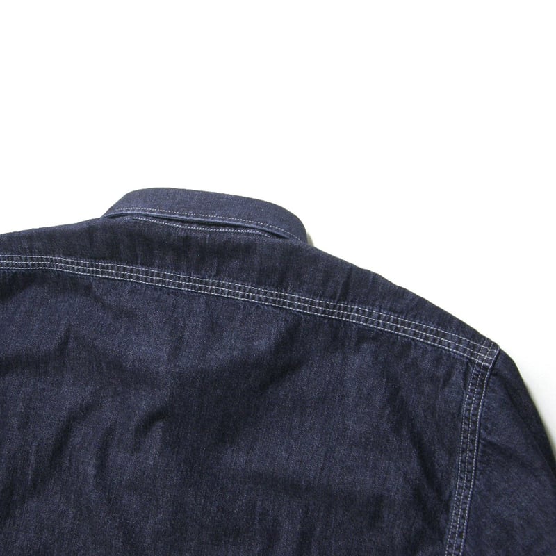 ORIAN × BEAMS F ／ オリアン × ビームスF デニムシャツ イタリア製