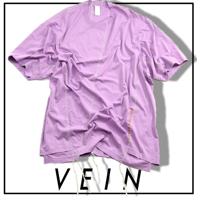 VEIN / ヴェイン 再構築 Tシャツ 日本製 リサイズ オーバーサイズ  