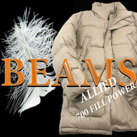 BEAMS × ALLIED FEATHER + DOWN ／ ビームス × アライドフェザーアンドダウン　撥水 700FP ダウンジャケット ｜ 秋冬　（No.332512）