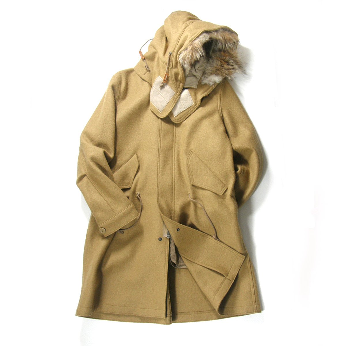 【希少】marka M-51 モッズコート コヨーテファー ライナー付き 日本製 Edition ／ エディション コヨーテファー M-51 モッズコート 中綿