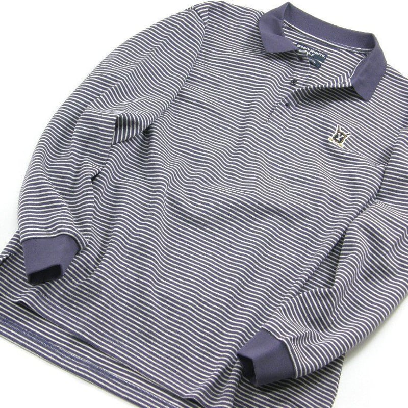 SUNNYSPORTS GOLF / サニースポーツゴルフ】 BORDER LS POLO SHIRTS