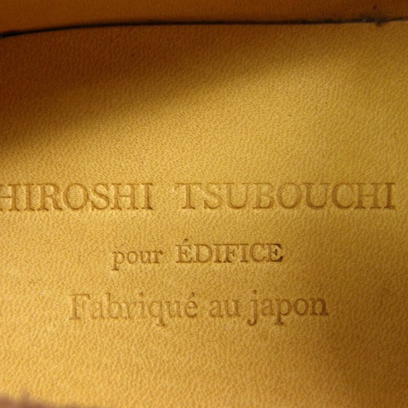 HIROSHI TSUBOUCHI × EDIFICE / 坪内浩 × エディフィス スエード HIROSHI TSUBOUCHI × EDIFICE / 坪内浩 × エディフィス スエード