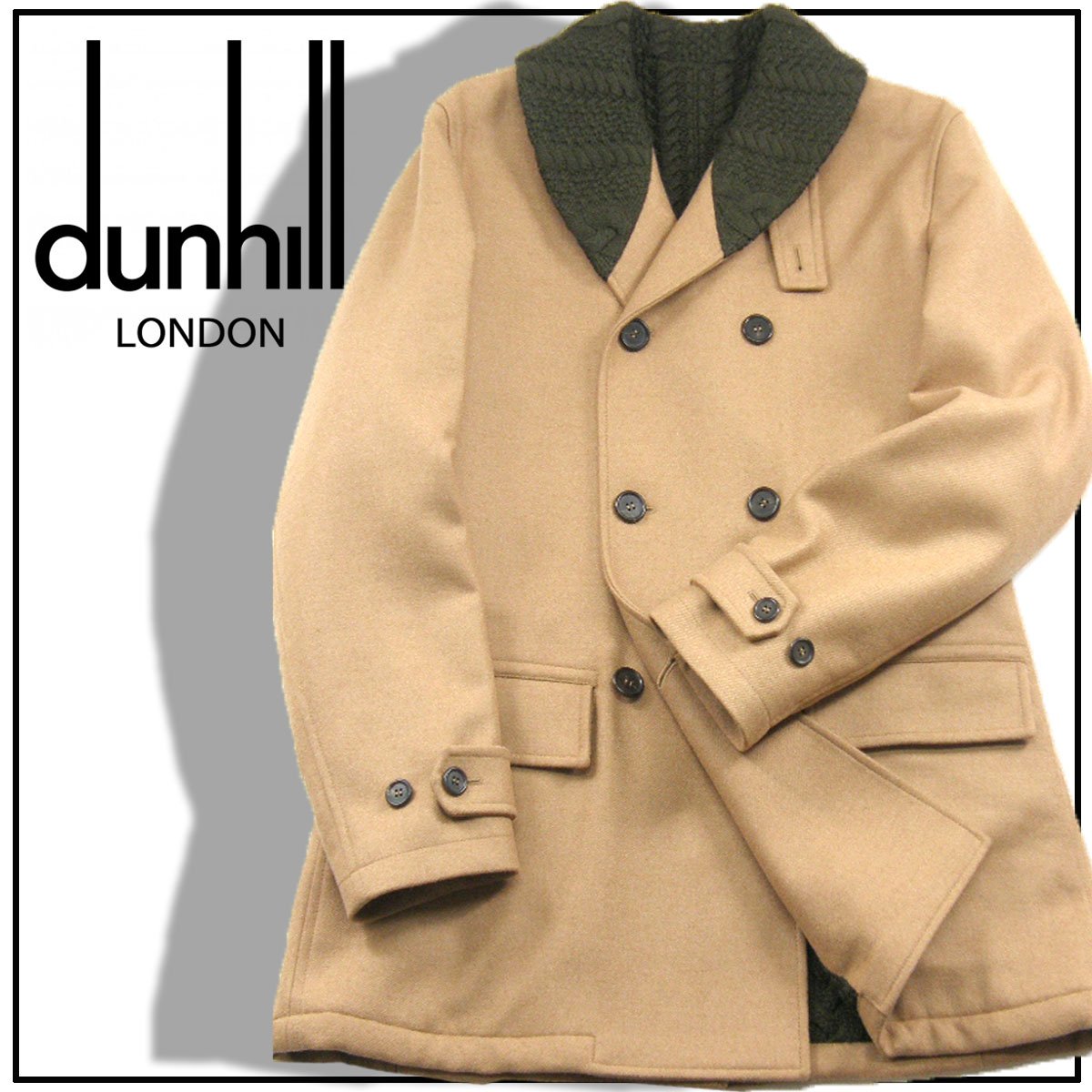 dunhill ダンヒル イタリア製　チェック柄　コート新品未使用