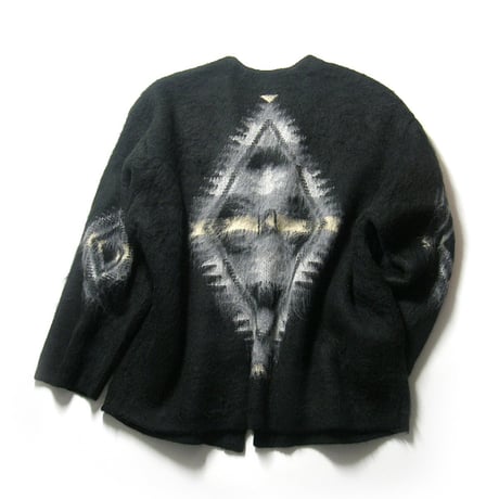 SKIP MAISELS ／ スキップメイセルス　シャギーニット カーディガン ネイティブ柄 ハーディング SANDIA CARDIGAN ｜ 秋冬