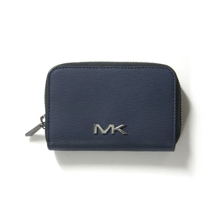MICHAEL KORS ／ マイケルコース　コンパクト財布 COOPER ミニウォレット コインケース カードケース ネイビー ｜ オールシーズン　（No.360298）