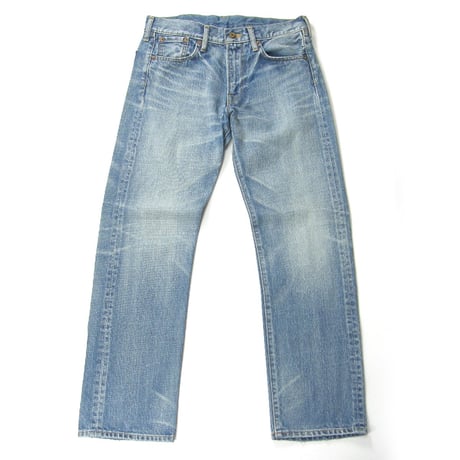 kolor ／ カラー　デニム パンツ 日本製 ジーンズ 中古加工 ブルーデニム ジーパン ウォッシュブルー シンチバック ｜ オールシーズン　（No.271433）