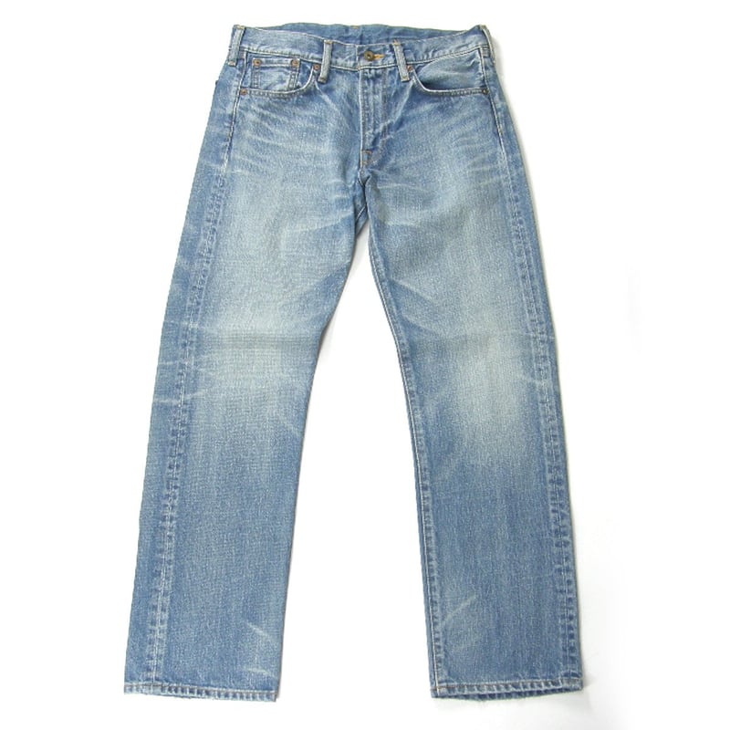 kolor / カラー デニム パンツ 日本製 ジーンズ 中古加工 ブルー kolor / カラー デニム パンツ 日本製 ジーンズ 中古加工 ブルー