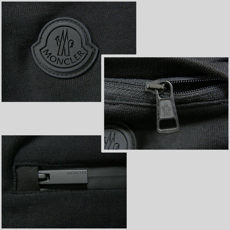 MONCLER ／ モンクレール　切り替え スウェット パンツ 裏起毛 ブラック ｜ 春 秋冬　（No.380249）
