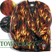 TOWNCRAFT × Thinsulate EX-Soft ／ タウンクラフト × シンサレート　撥水 軽量 リバーシブル アウター 日本製 ファイヤーパターン ｜ 秋冬