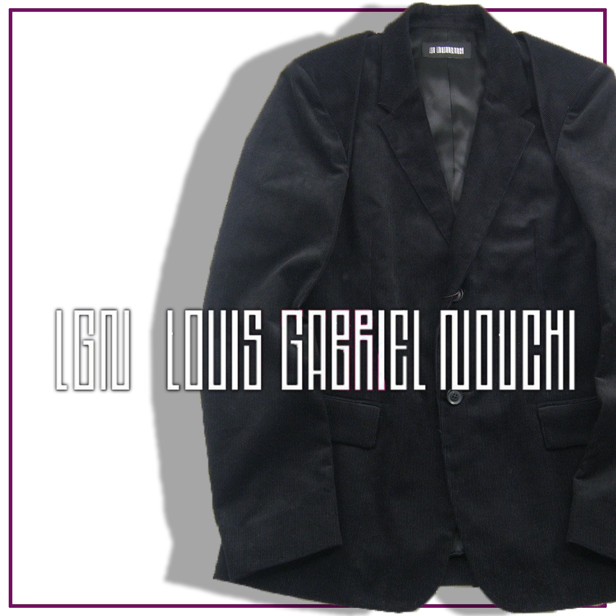 LOUIS GABRIEL NOUCHIシルク混ミリタリージャケット LOUIS GABRIEL NOUCHIシルク混ミリタリージャケット LGN Louis