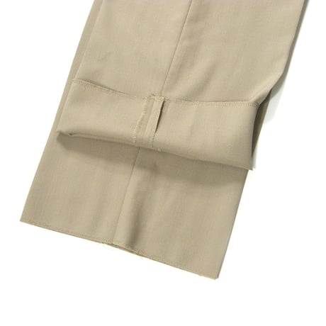 Fumiya Hirano THE TROUSERS × Harrisons ／ フミヤヒラノザトラウザーズ × ハリソンズ　Davis トラウザーズ 日本製 パンツ ベージュ ｜ 春夏　370821