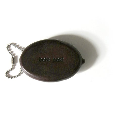 beta post ／ ベータポスト　レザー コインケース 牛革 山羊革 Molded Leather Coin Case ｜ オールシーズン　（No.370979）