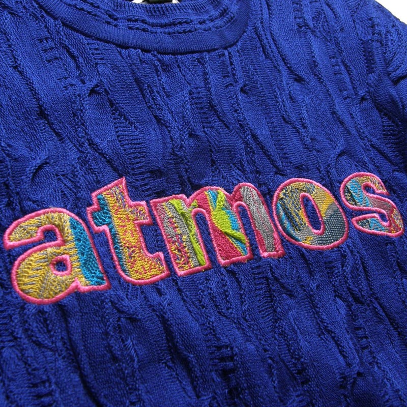 COOGI × atmos ／ クージー × アトモス A$AP YAMS コットンニット マ