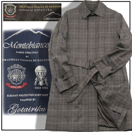 gotairiku × FRATELLI TALLIA DI DELFINO / 五大陸 × フラッタリ タリア ディ デルフィノ　MONTEBIANCO コート ライナーベスト 防風 透湿 防水