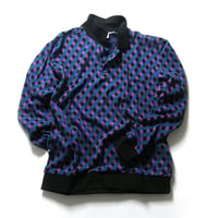 OBEY ／ オベイ　ジャガード 長袖ポロシャツ CAPRI JACQUARD PL LS ブラック ｜ 春 秋冬　（No.360565）