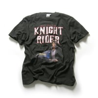 KNIGHT RIDER ／ ナイトライダー　丸胴 プリント Tシャツ マイケルナイト 海外ドラマ ｜ オールシーズン　（No.370658）