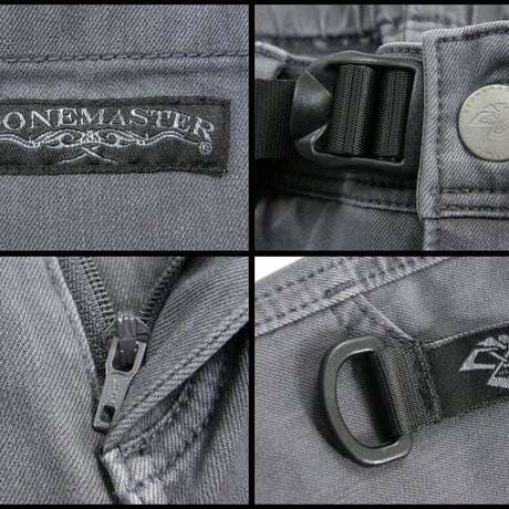 STONEMASTER × CORDURA ／ ストーンマスター × コーデュラ　ストレッチ パンツ エンジニアパンツ クライミングパンツ グレー ｜ オールシーズン　（No.352015）