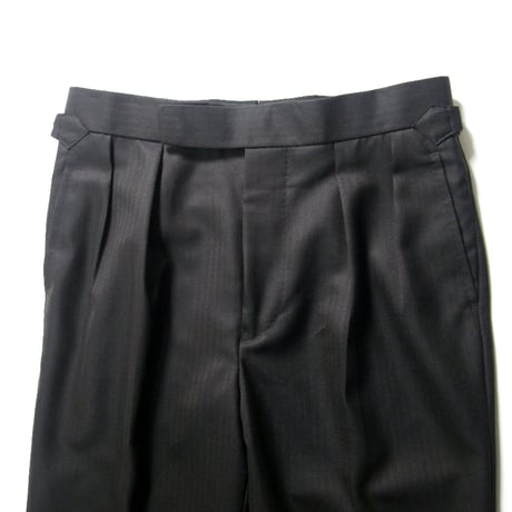 Fumiya Hirano THE TROUSERS × BOWER ROEBUCK ／ フミヤヒラノザトラウザーズ × バウアーローバック　トラウザーズ 日本製 パンツ REGENT