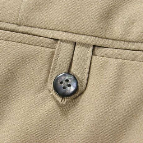 Fumiya Hirano THE TROUSERS × Harrisons ／ フミヤヒラノザトラウザーズ × ハリソンズ　Davis トラウザーズ 日本製 パンツ ベージュ ｜ 春夏　370821