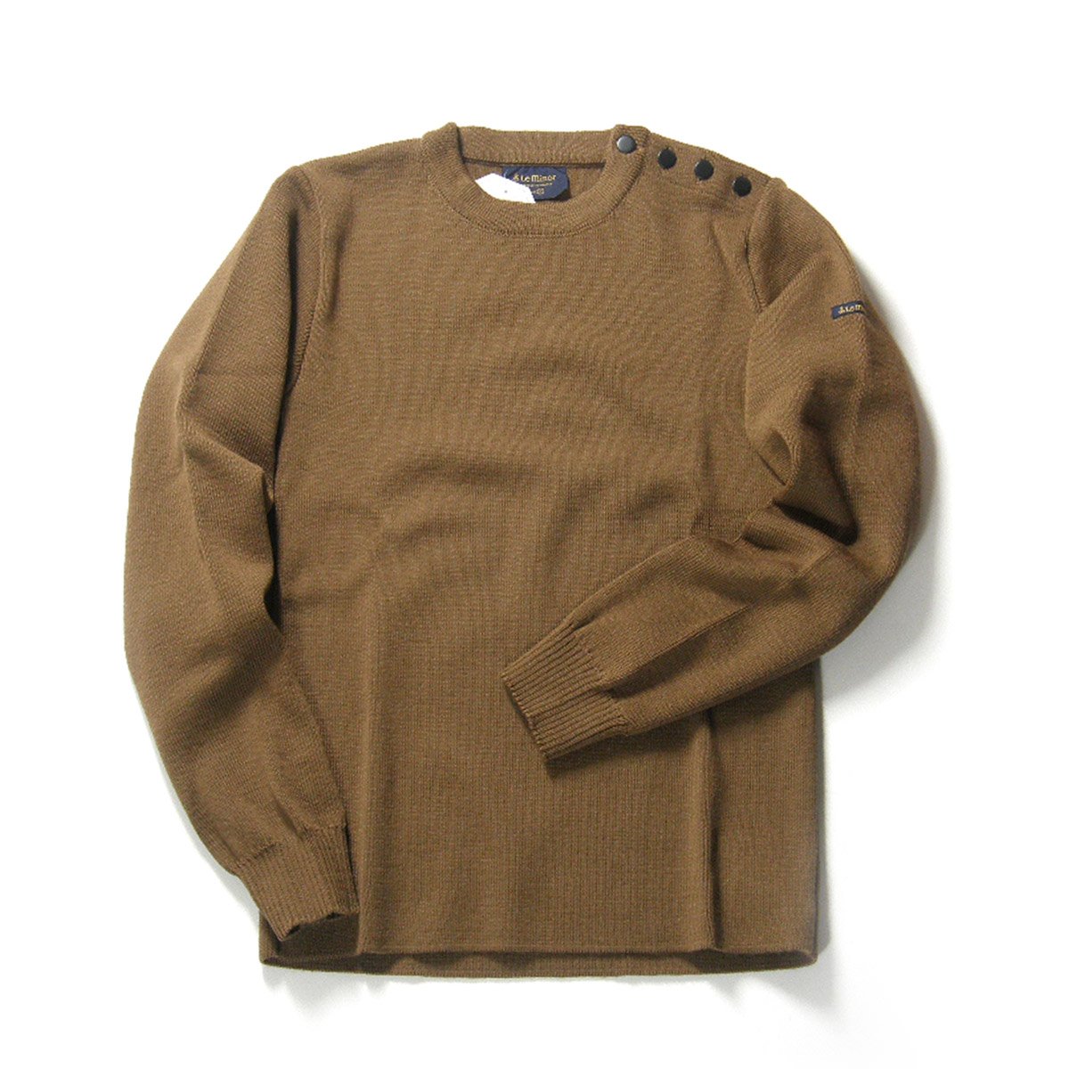 Le Minor × BEAMS F ／ ルミノア × ビームスF ウール ニット フランス製