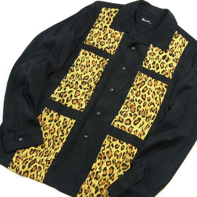 Subciety / サブサエティ 4ポケット 長袖シャツ レオパード