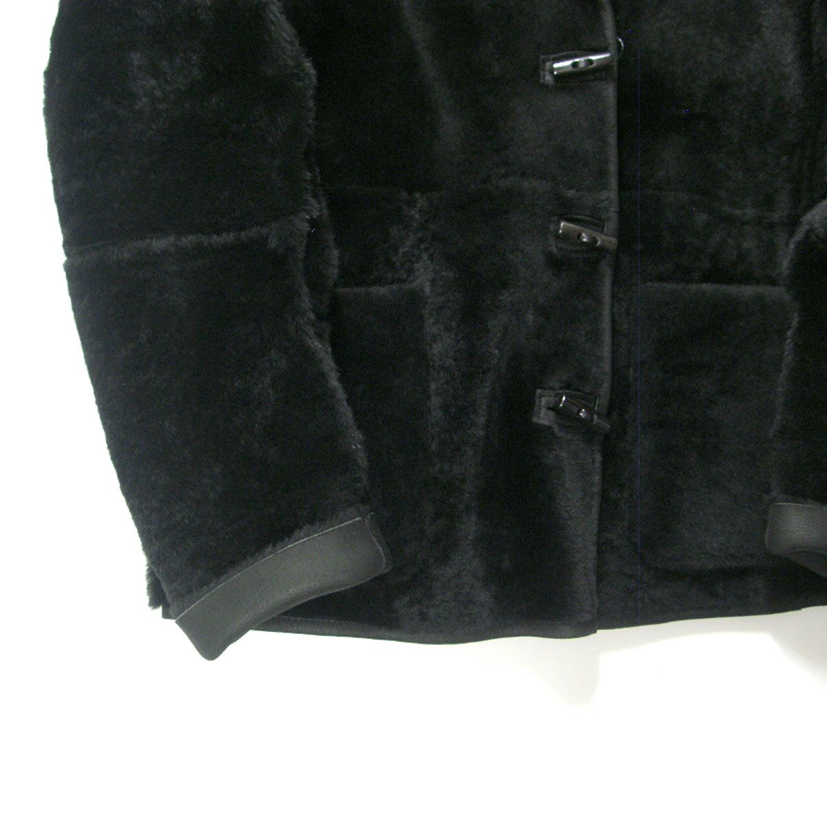 DKNY ／ ダナキャランニューヨーク 羊革 リバーシブル コート ムートン