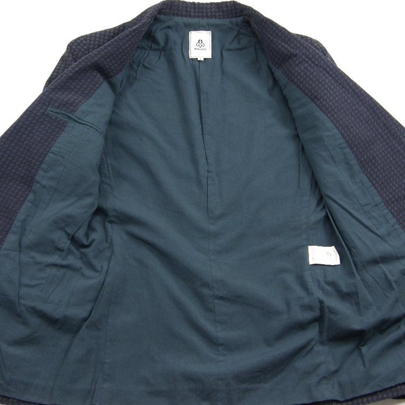 mando / マンド ジャケット 日本製 シルク混 絹混 コットン 綿 