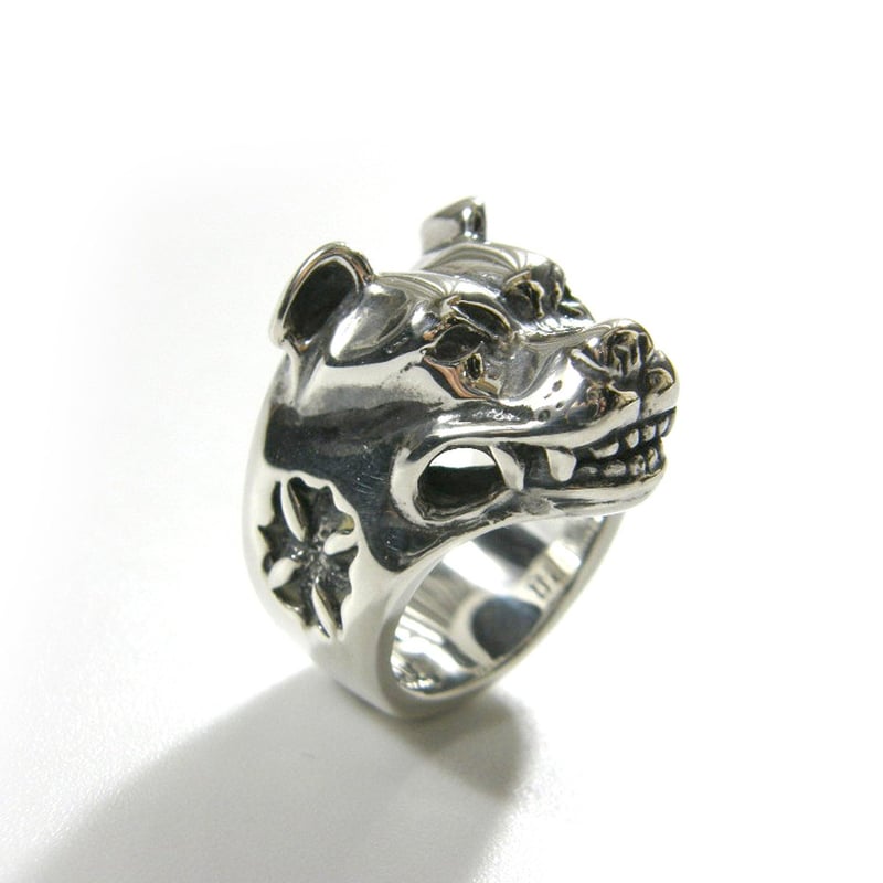 Bill Wall Leather ／ ビルウォールレザー Large Dog Head Ri