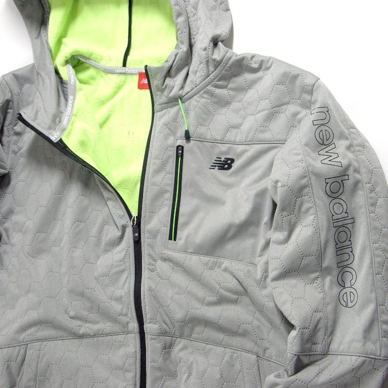 ニューバランスゴルフ 裏起毛キルトパーカー&ロングパンツ上下セットアップ L New Balance Golf ニューバランス ブルゾン メンズ ゴルフウェア