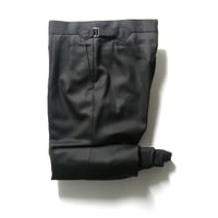 Fumiya Hirano THE TROUSERS × BOWER ROEBUCK ／ フミヤヒラノザトラウザーズ × バウアーローバック　トラウザーズ 日本製 パンツ REGENT