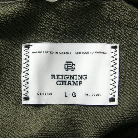 REIGNING CHAMP ／ レイニングチャンプ　パーカー カナダ製 MIDWEIGHT TERRY スウェット プルオーバーパーカー フーディー ｜ 春 秋冬　（No.370246）
