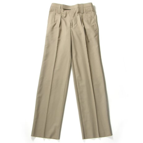 Fumiya Hirano THE TROUSERS × Harrisons ／ フミヤヒラノザトラウザーズ × ハリソンズ　Davis トラウザーズ 日本製 パンツ ベージュ ｜ 春夏　370821