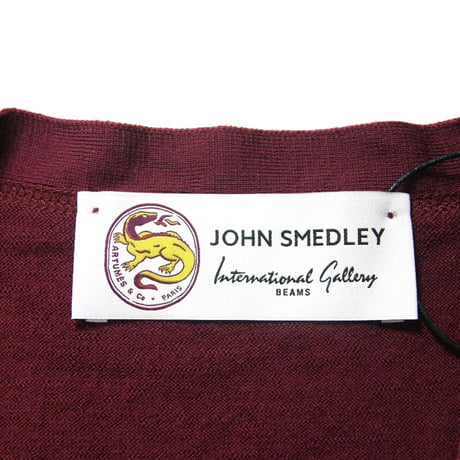 JOHN SMEDLEY × ARTUMES & Co. × International Gallery BEAMS ／ ジョンスメドレー アルテュメスアンドコー ビームス　BURLEY カーディガン