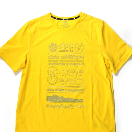 ciele athletics ／ シエル アスレチックス　天然抗菌 吸湿速乾 Tシャツ 防臭 リフレクター オーガニックコットン ｜ オールシーズン