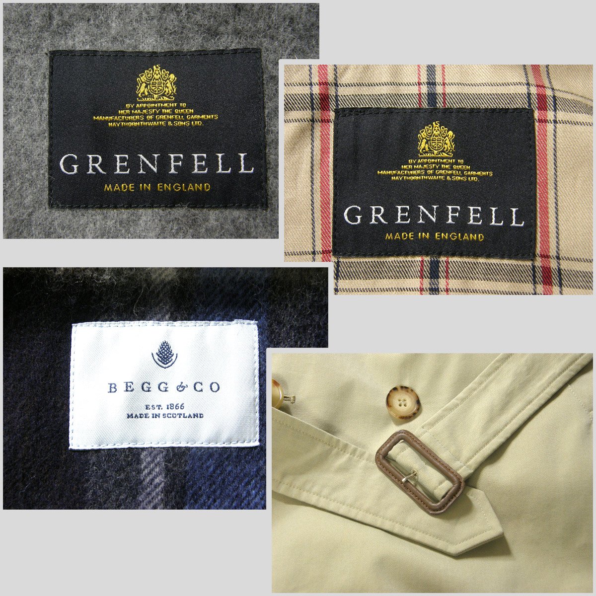 GRENFELL × Begg x Co × BEAMS ／ グレンフェル × ベグアンドコー