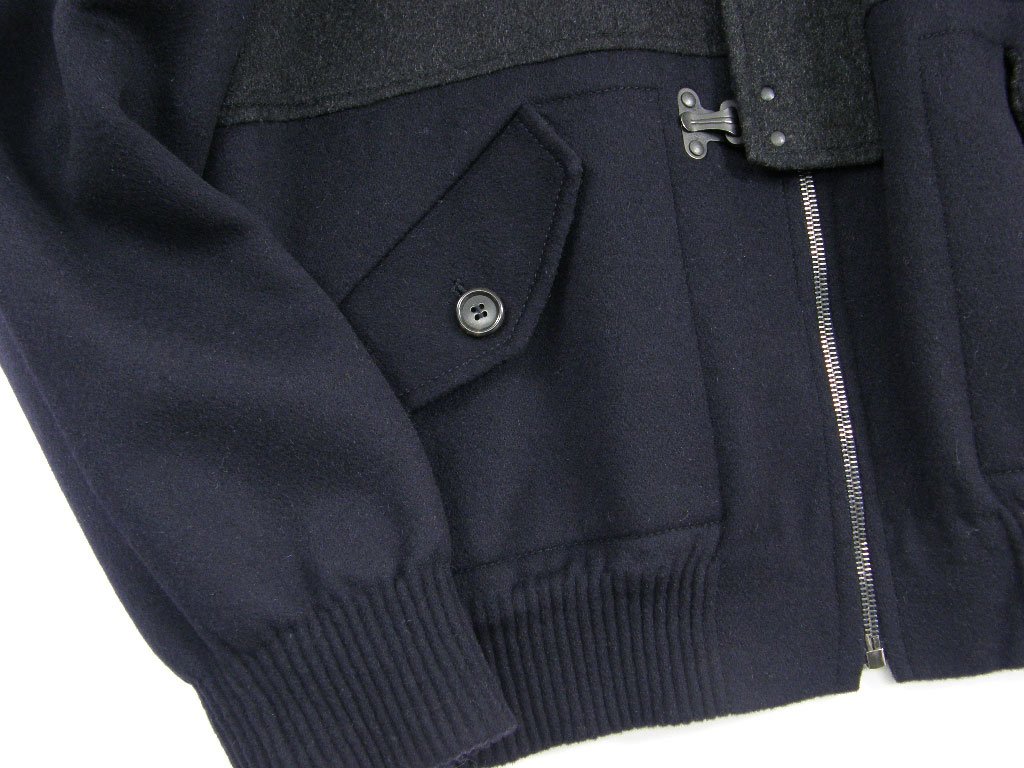 dunhill / ダンヒル カシミヤ混 ブルゾン イタリア製 A-2 dunhill / ダンヒル カシミヤ混 ブルゾン イタリア製 A-2