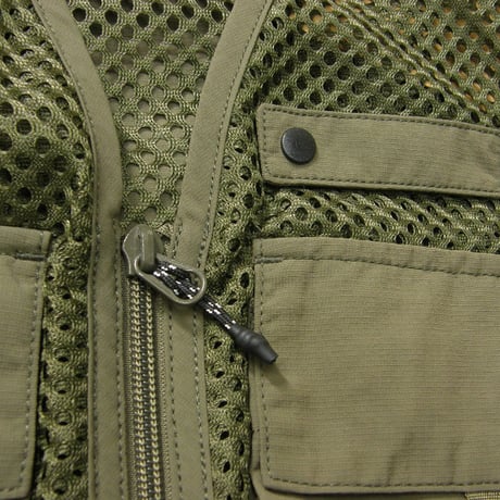 GRAMICCI ／ グラミチ　フィッシングベスト GONE FISHING VEST メッシュベスト グリーン ｜ オールシーズン