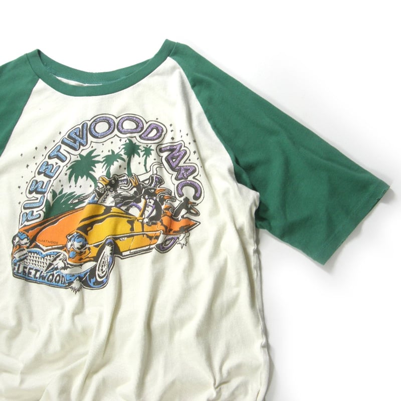 DEUXIEME CLASSE - MADE WORN/メイドウォーン ラグランスリーブTシャツ Madeworn ／ メイドウォーン バンドTシャツ FLEETWOOD MAC RAGLAN
