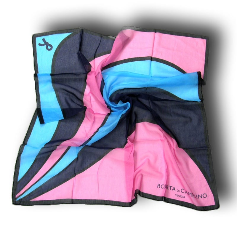 ROBERTA DI CAMERINO / ロベルタディカメリーノ コットン シルク 大判  