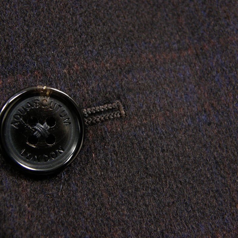 アクアスキュータム　紳士用ジャケット　カシミヤ100% 『美品』 Aquascutum ／ アクアスキュータム カシミヤ ジャケット 日本製