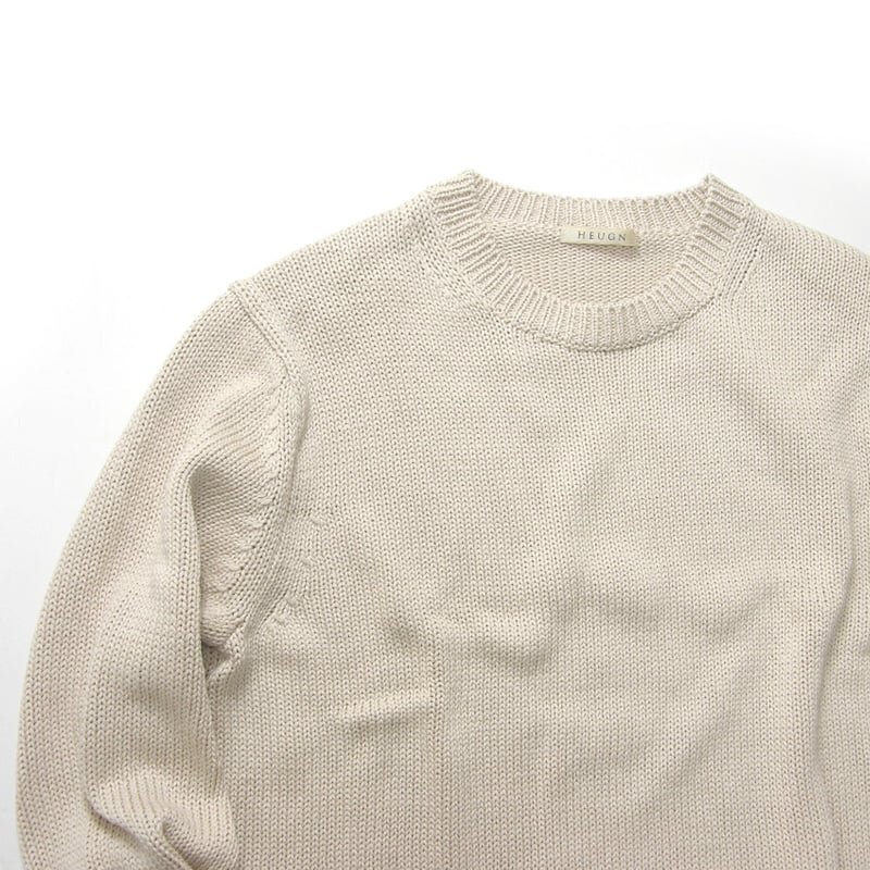 HEUGN × L'ECHOPPE ／ ユーゲン × レショップ コットン ニット Knit