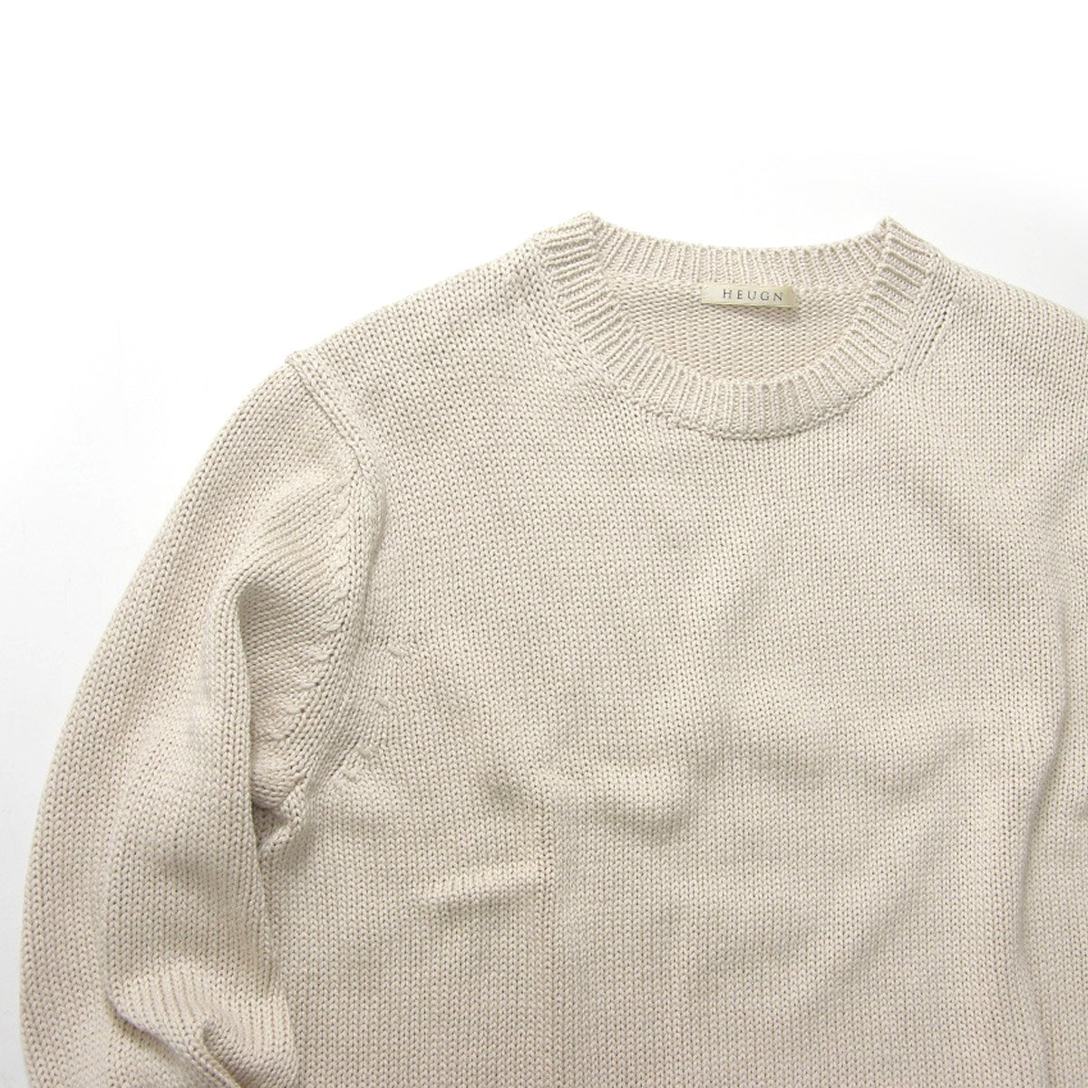 HEUGN × L'ECHOPPE ／ ユーゲン × レショップ コットン ニット Knit