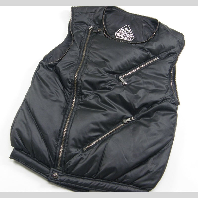 #最終価格‼️ ピレネックス　ダウンベスト　新品 PYRENEX ／ ピレネックス ELDEVEN 軽量 ライダース ダウンベスト