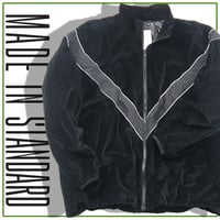 MADE IN STANDARD ／ メイドインスタンダード　リフレクター トレーニングジャケット コットン ベロア ブルゾン アウター ベンチレーション アメリカ 特殊部隊