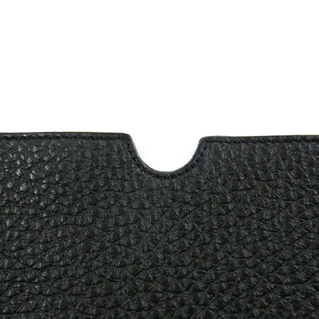 JEANPAULKNOTT ／ ジャンポールノット　A5サイズ iPad タブレット ケース カーフレザー グレイン エンボス ブラック ｜ オールシーズン　（No.280364）