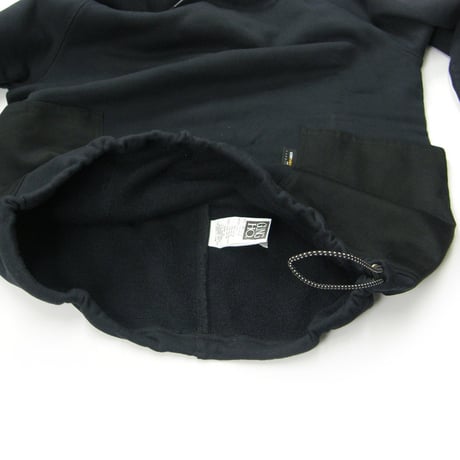 GUNG HO × CORDURA ／ ガンホー × コーデュラ　パーカー スウェット フーディー RANGLAN PULL HOODIE ブラック ｜ 春 秋冬　（No.351918）