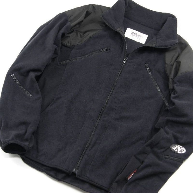 hombrenino オンブレニーニョ Lサイズ　黒　フリース　パーカー hombrenino オンブレニーニョ Lサイズ黒フリースパーカー