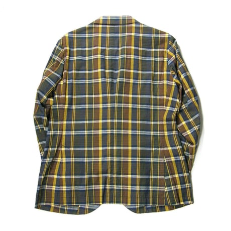 MACKINTOSH PHILOSOPHY ／ マッキントッシュフィロソフィー　軽量 アンコンジャケット マドラスチェック ｜ 春夏　（No.301557）