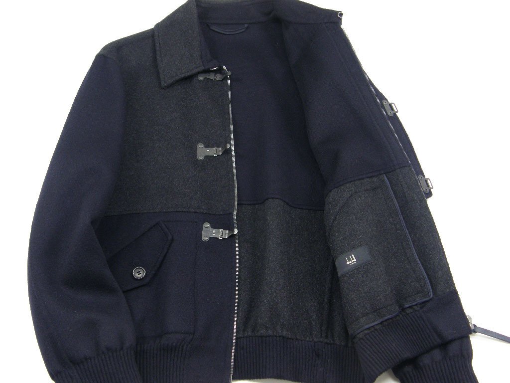 dunhill / ダンヒル カシミヤ混 ブルゾン イタリア製 A-2 dunhill / ダンヒル カシミヤ混 ブルゾン イタリア製 A-2