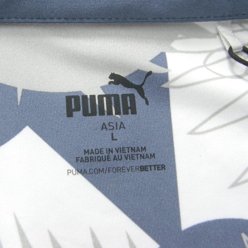 PUMA GOLF WEAR / プーマゴルフウェア ポロシャツ MATTR GEO UPF4 PUMA GOLF WEAR / プーマゴルフウェア ポロシャツ MATTR GEO UPF4